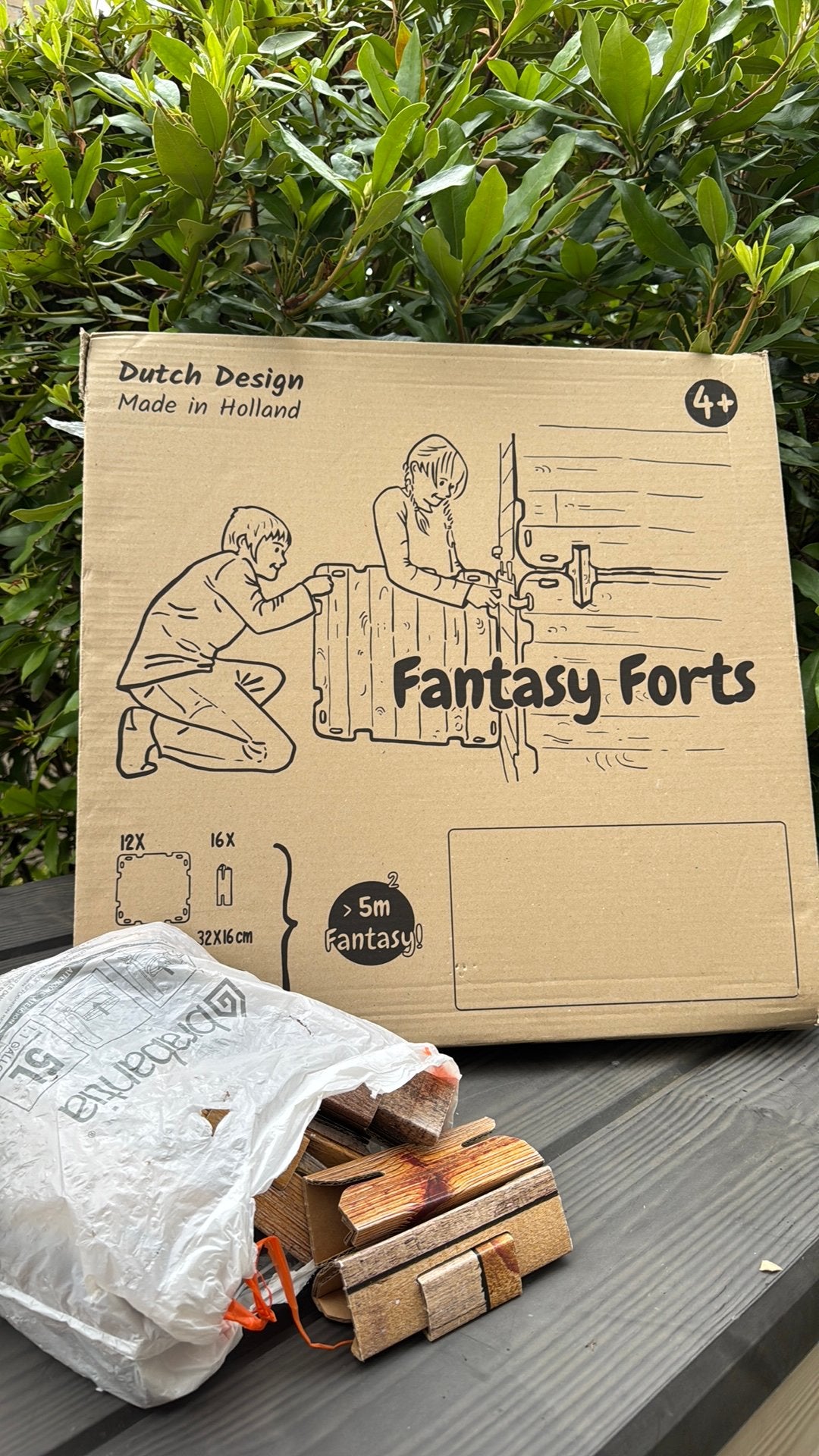 Fantasy forts zelf bouwen!, Ophalen, Zo goed als nieuw, Eenpersoons, Kussen