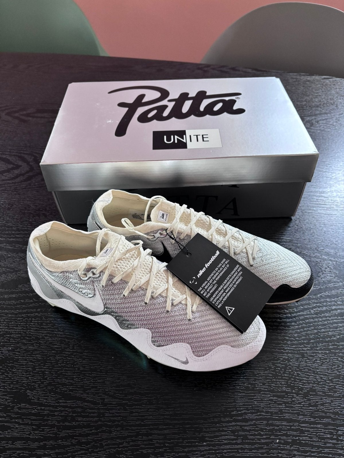 Nike x Patta mercurial FG maat 41, Ophalen of Verzenden, Nieuw, Sportschoenen