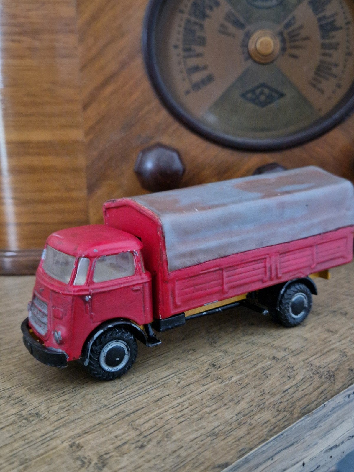 Lion Car Kikker DAF model vrachtwagen ca. 1955, Ophalen of Verzenden, Gebruikt