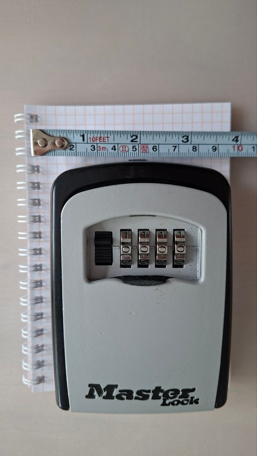 Master Lock sleutelkluisje met cijferslot, Ophalen, Gebruikt, Overige materialen, Slot