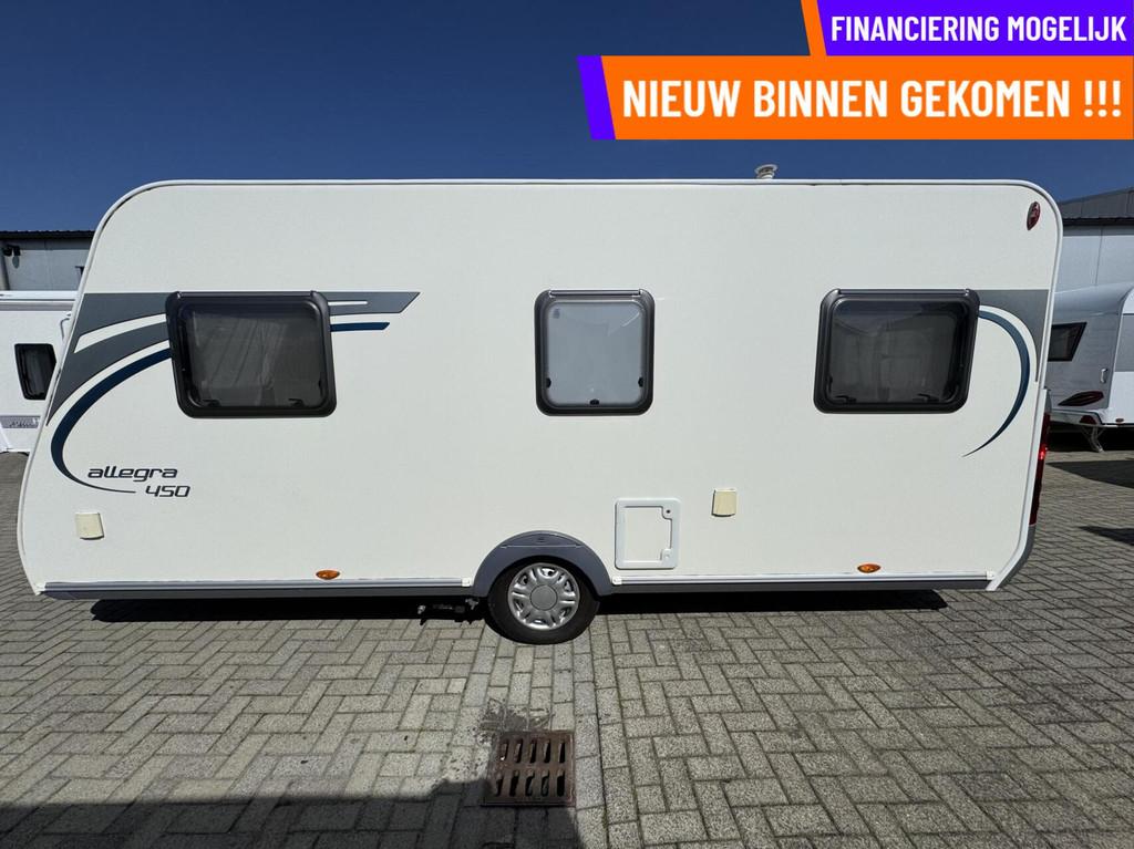 CARAVELAIR ALLEGRA 450 ENKELE BEDDEN,RONDZIT,VOORTENT,MOVER, Rondzit, Bedrijf, 6 tot 7 meter, Caravelair