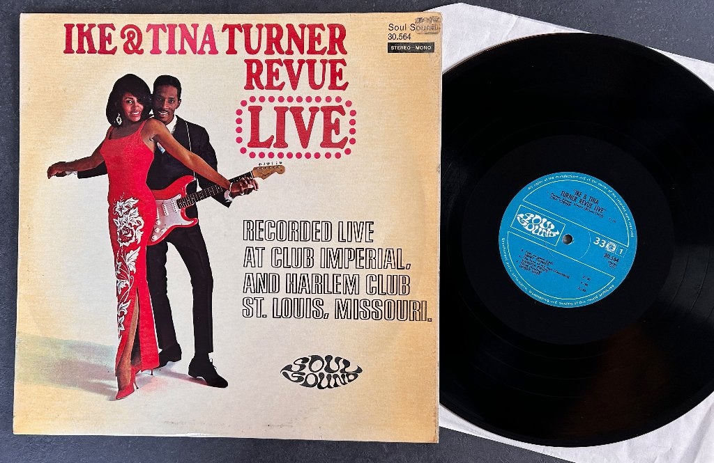 IKE & TINA TURNER REVUE - Live at Club Imperial ( LP ), LP, Originele persing, Ophalen of Verzenden, Zo goed als nieuw