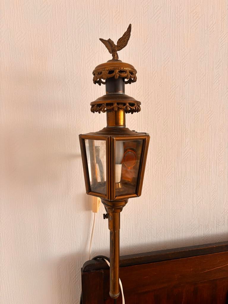 Koets lampen 2 stuks, Antiek en Kunst, Ophalen