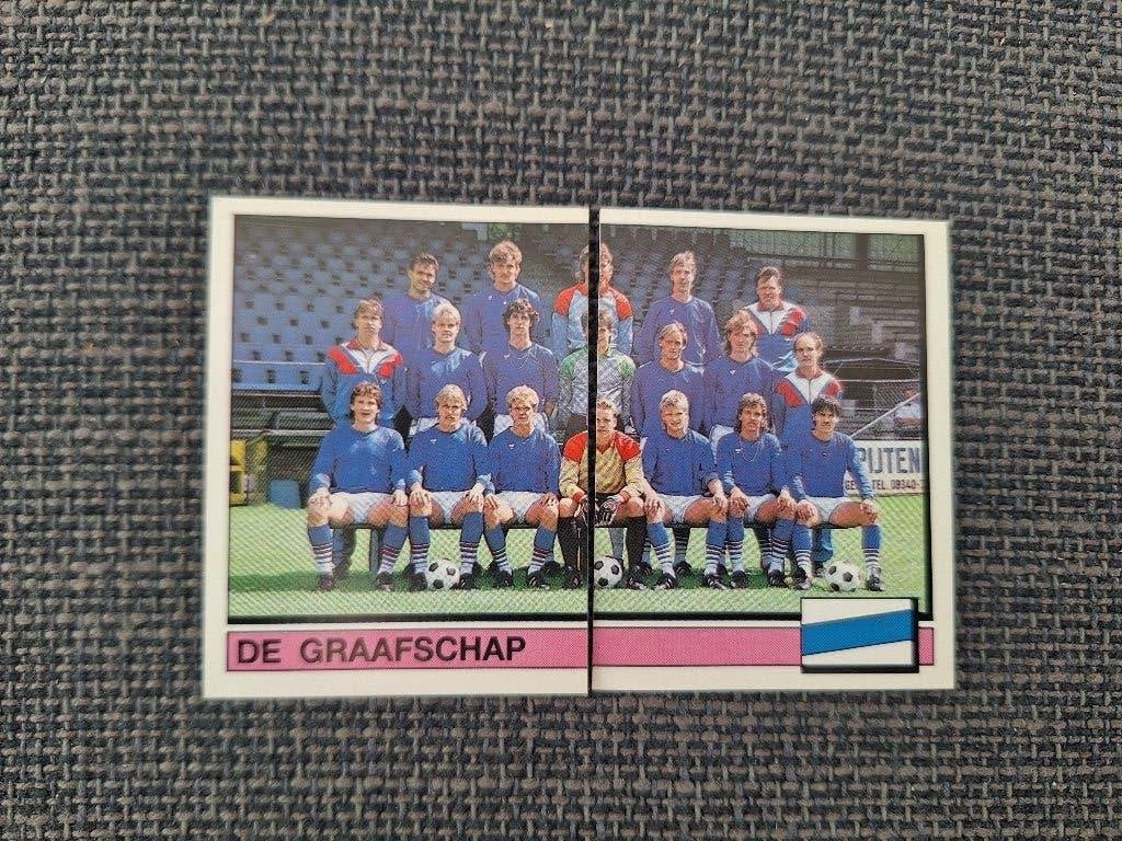 Panini Voetbal 88 De Graafschap Team, Verzenden, Zo goed als nieuw, Overige binnenlandse clubs, Poster, Plaatje of Sticker