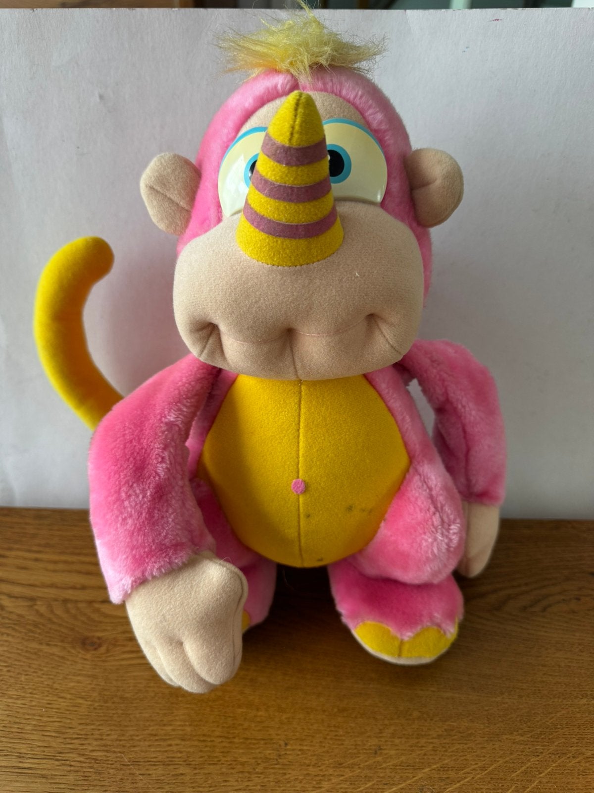 Vintage Wuzzle Neusaap (Moosel) Knuffel – Disney/Hasbro 1985, Verzenden, Zo goed als nieuw, Overige typen