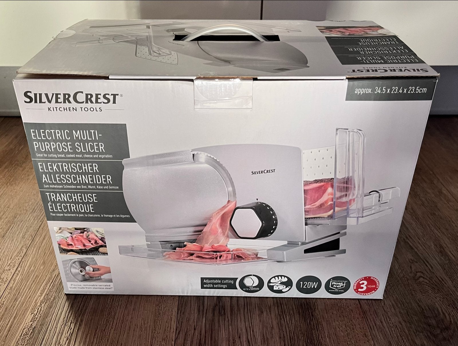 SilverCrest Elektrische Allessnijder - Zo goed als nieuw, Ophalen of Verzenden, Zo goed als nieuw