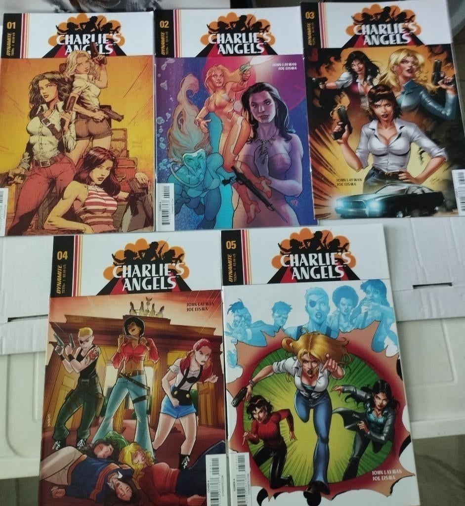 Charlie's angels compleet, Ophalen, Amerika, Complete serie of reeks, Nieuw