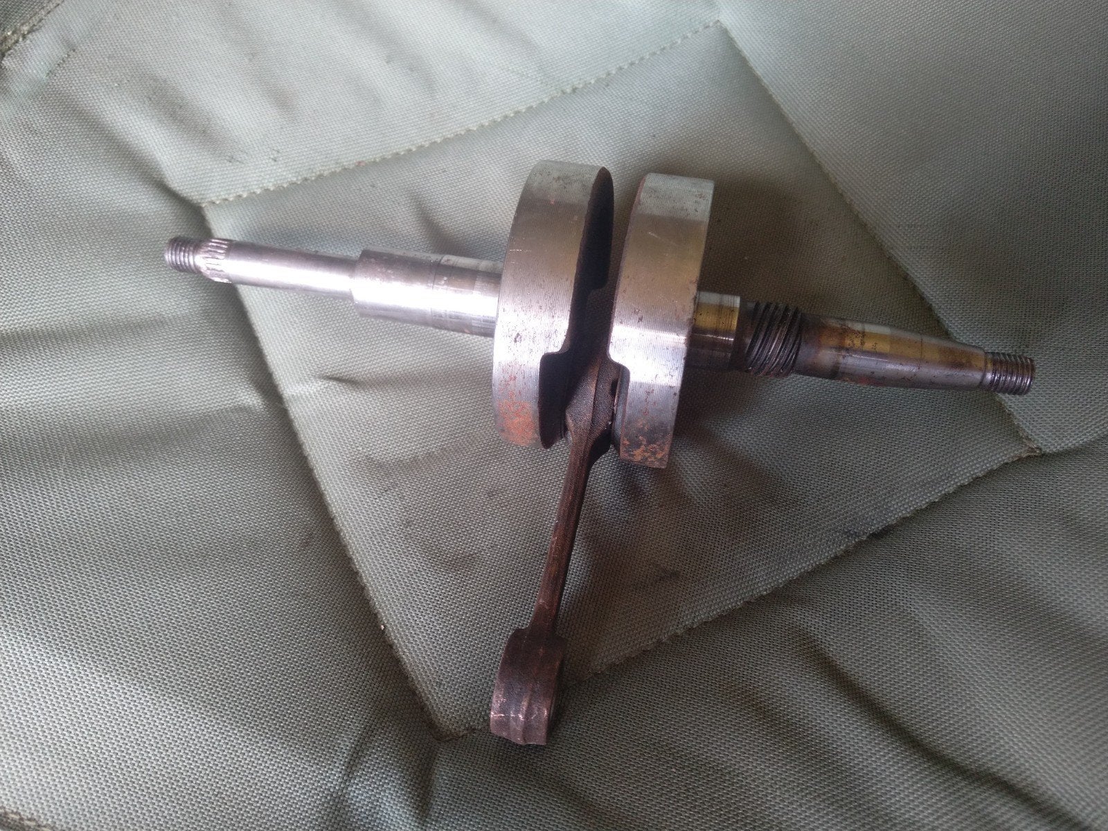 Originele Peugeot 2t 2 takt krukas 50cc - top staat, Ophalen of Verzenden, Blok