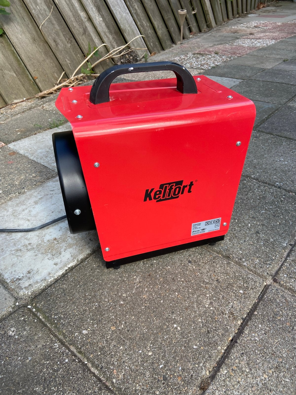 Kelfort Ventilator Kachel 40/2000W - Zo goed als nieuw, Ophalen, Zo goed als nieuw