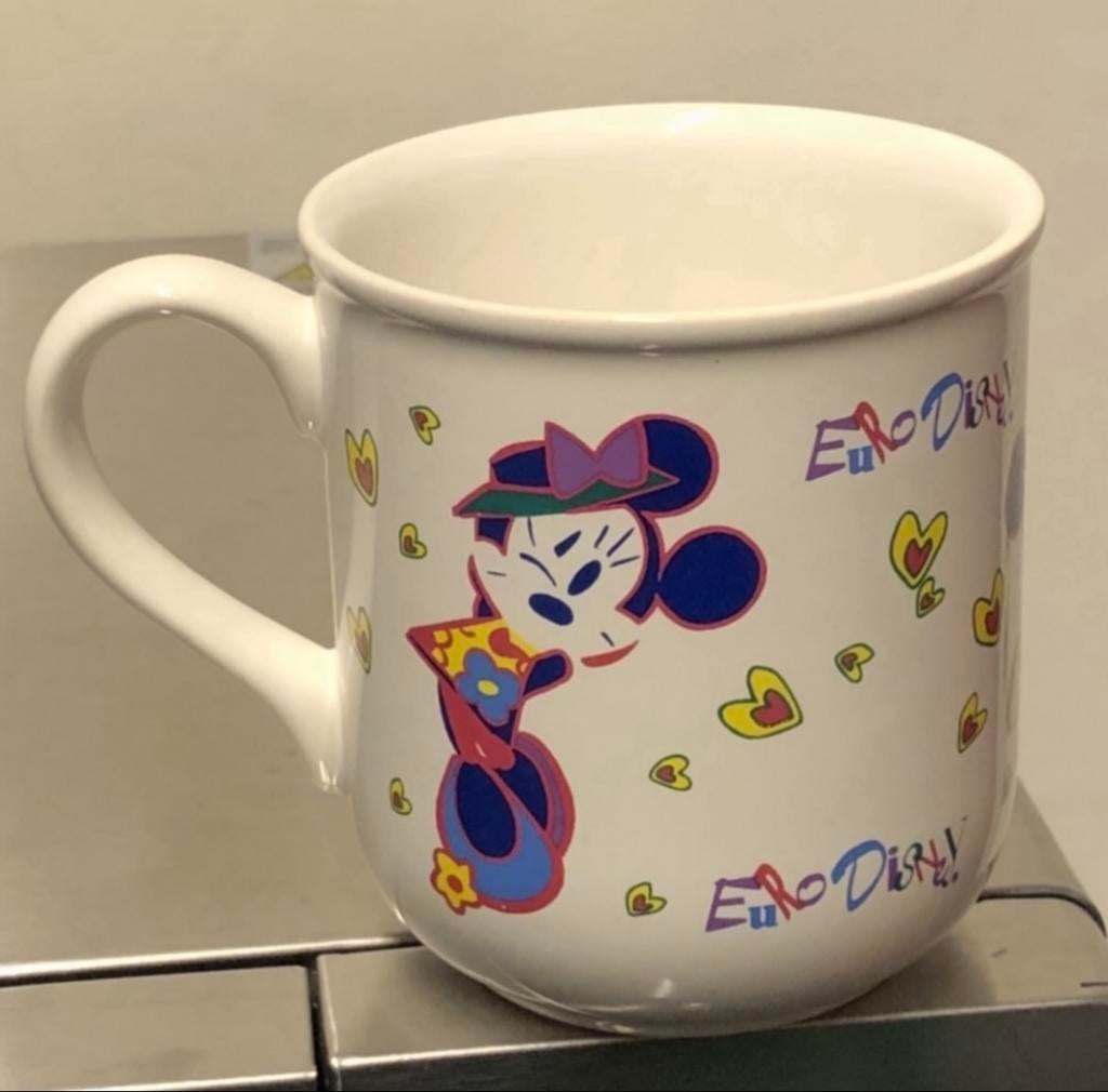 MINNIE MOUSE DISNEYLAND PARIS MOK, Ophalen of Verzenden, Zo goed als nieuw, Servies