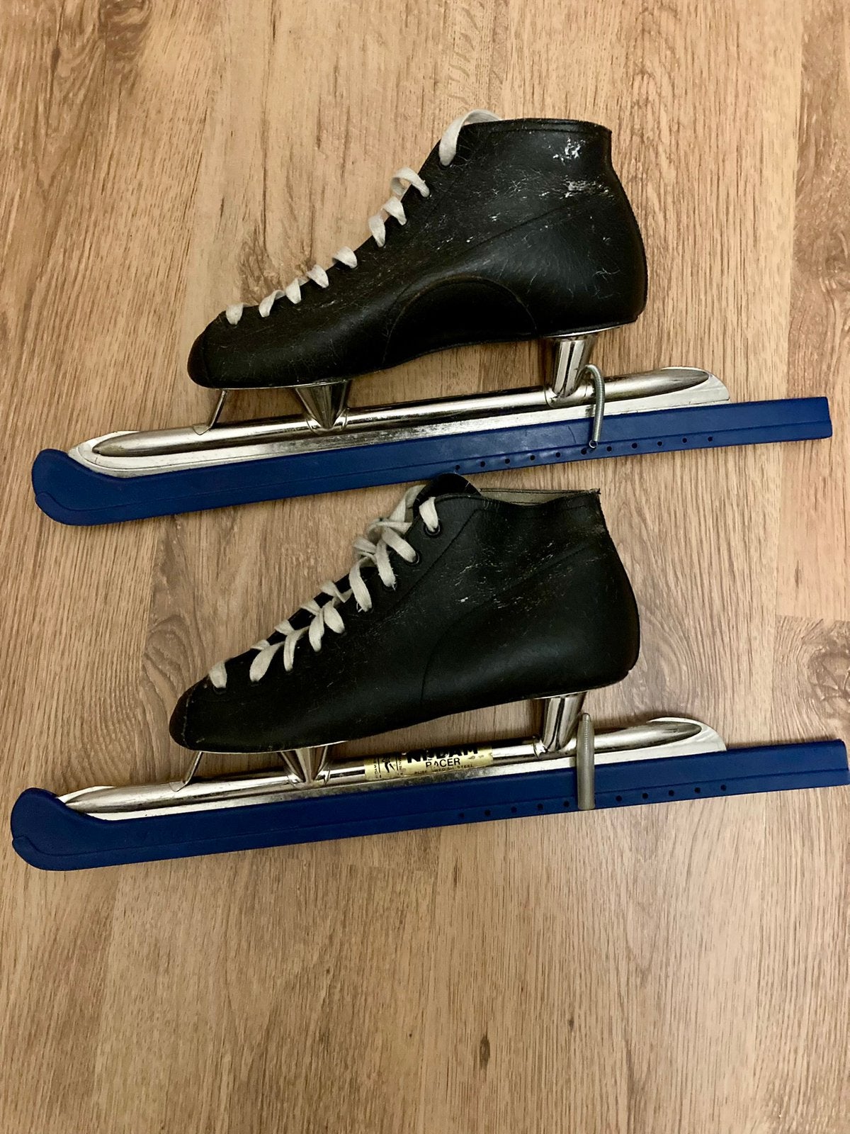 Nijdam Racer noren schaatsen maat 40 gevoerde lederen schoen, Gebruikt, Ophalen of Verzenden, Nijdam, Noren