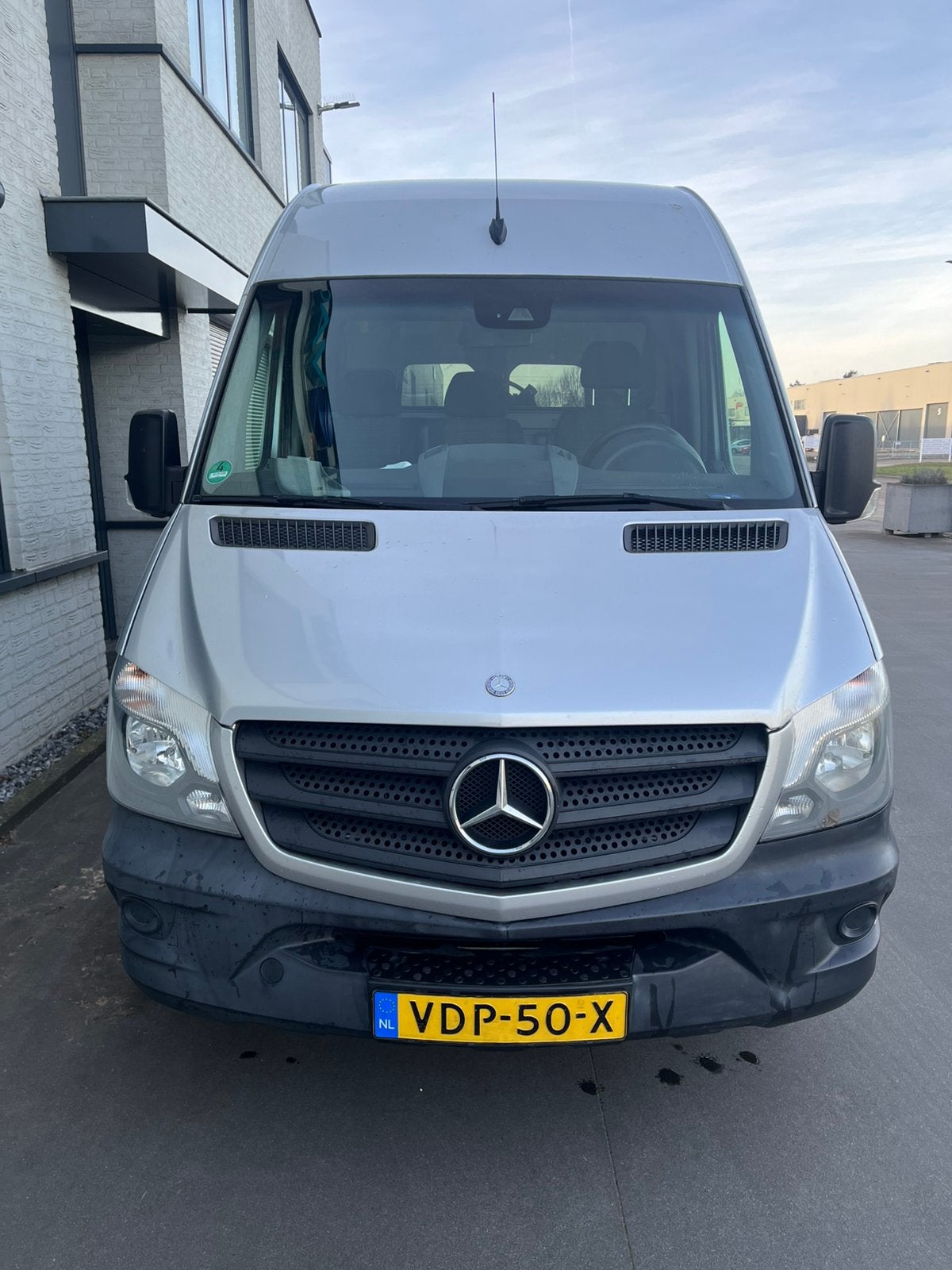 Mercedes Sprinter 316 autm L2H2 Zilvergr bj 12-15 3,5T trekh, 13 km/l, 4 cilinders, USB, 163 pk