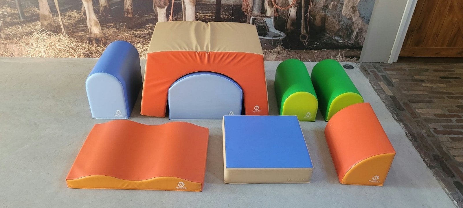 Wesco speelkussens set - Zachte speelelementen, Ophalen, Gebruikt, Overige typen