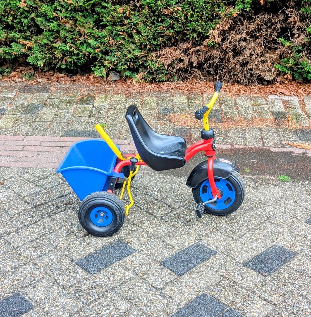 Puky driewieler fiets met laadbak, Ophalen, Gebruikt, Trapvoertuig