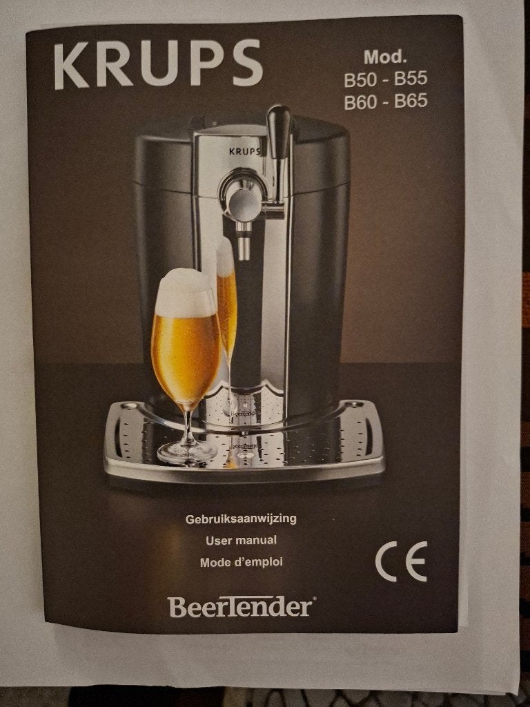Krups biertender, Ophalen of Verzenden, Nieuw, Krups