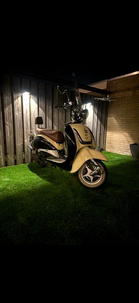 AGM Retro Scooter – Technisch 100% – Veel NIEUWE onderdelen, Gebruikt, Benzine, Ophalen, Overige merken