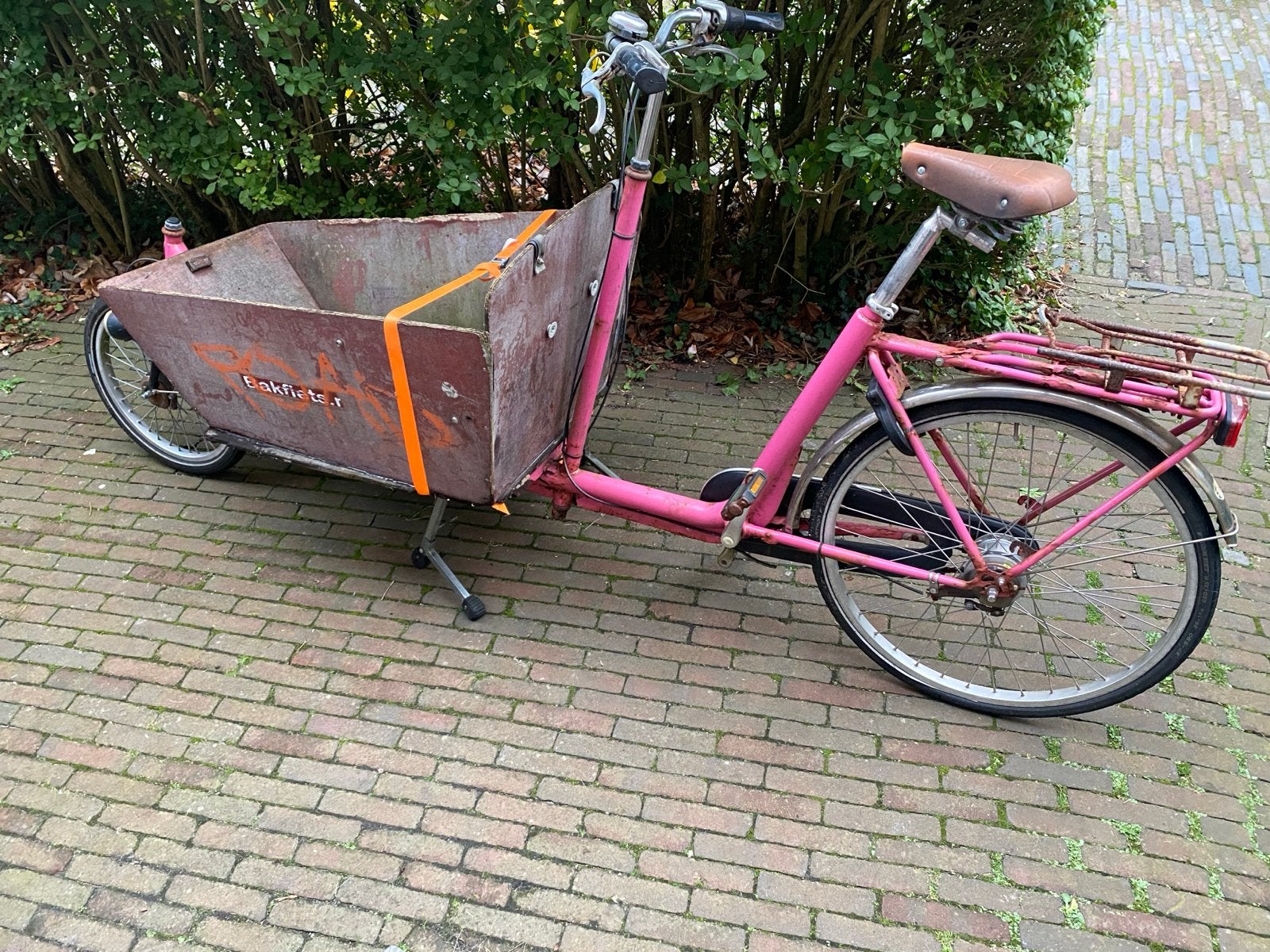 Bakfiets (ca. 2007) - Opknapper, Fietsen en Brommers, Ophalen, Gebruikt, Goederen, Overige merken