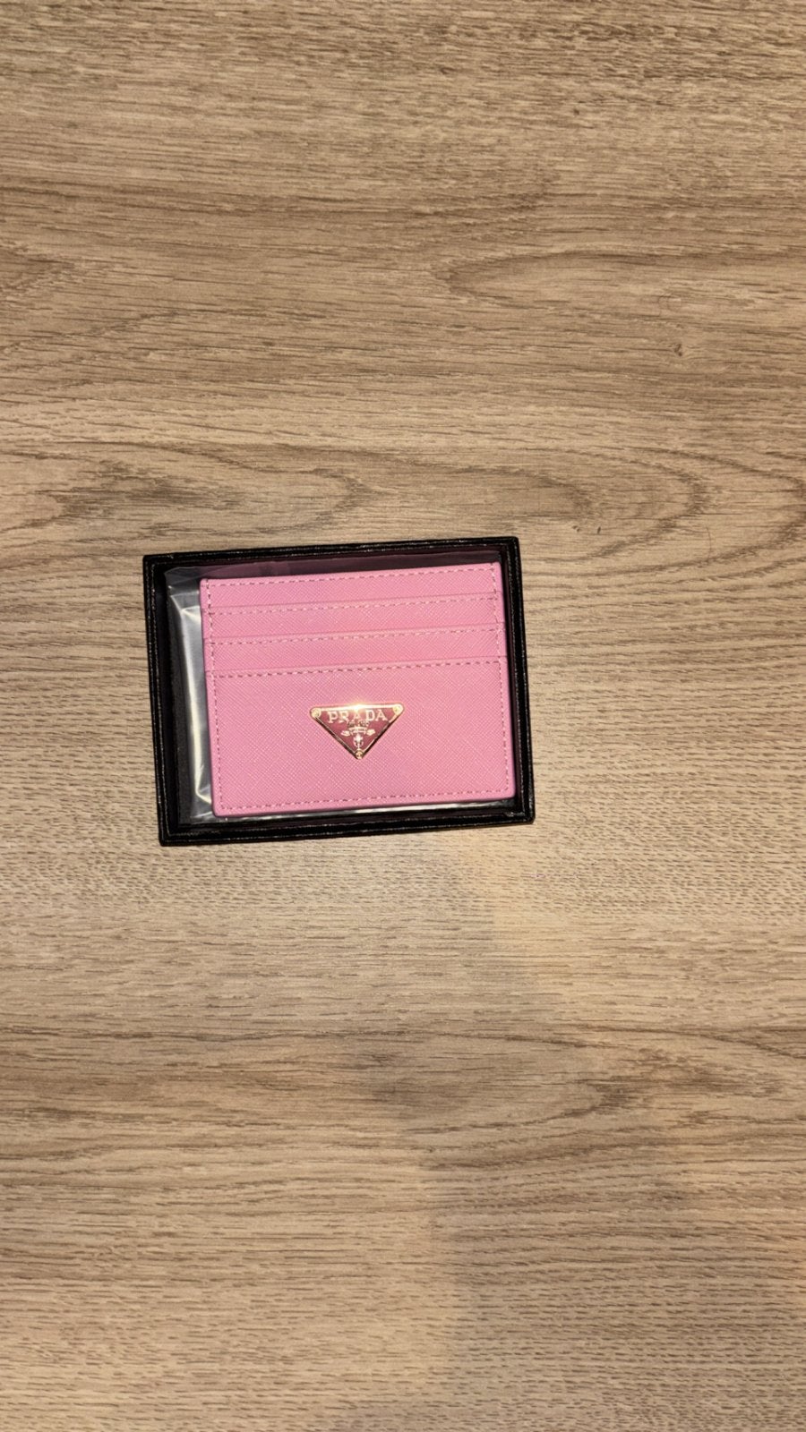 Prada Kaarthouder Roze - Nieuw in Doos, Sieraden, Tassen en Uiterlijk, Ophalen of Verzenden, Nieuw, Roze, Overige merken