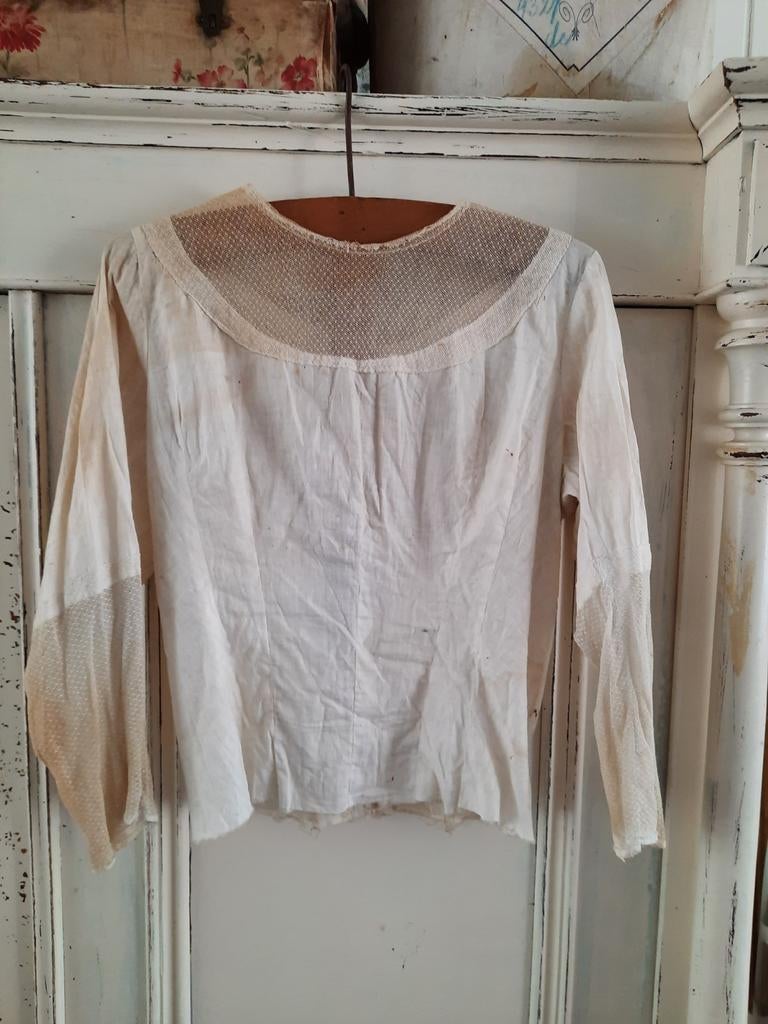 Antieke blouse., Ophalen of Verzenden