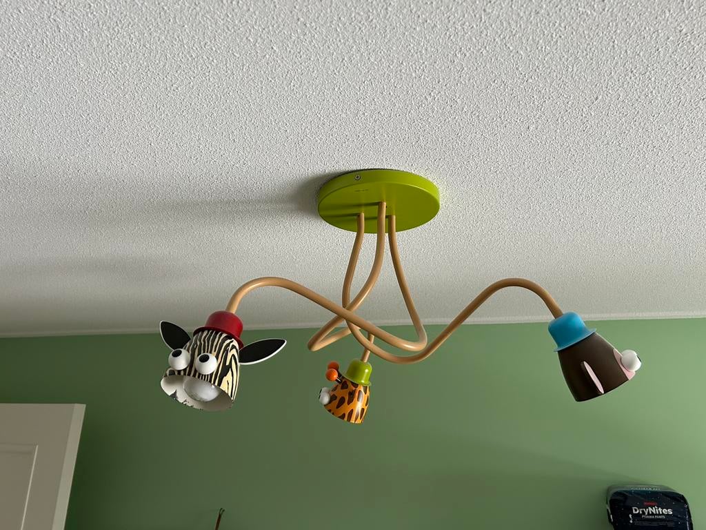 Dierenlamp kinderkamer kinderlamp, Ophalen, Zo goed als nieuw