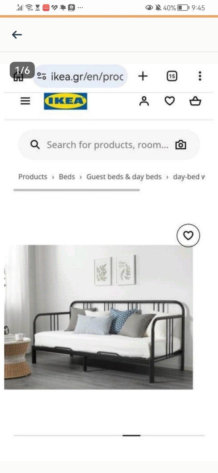 Ikea slaapbank - snel ophalen!, Ophalen