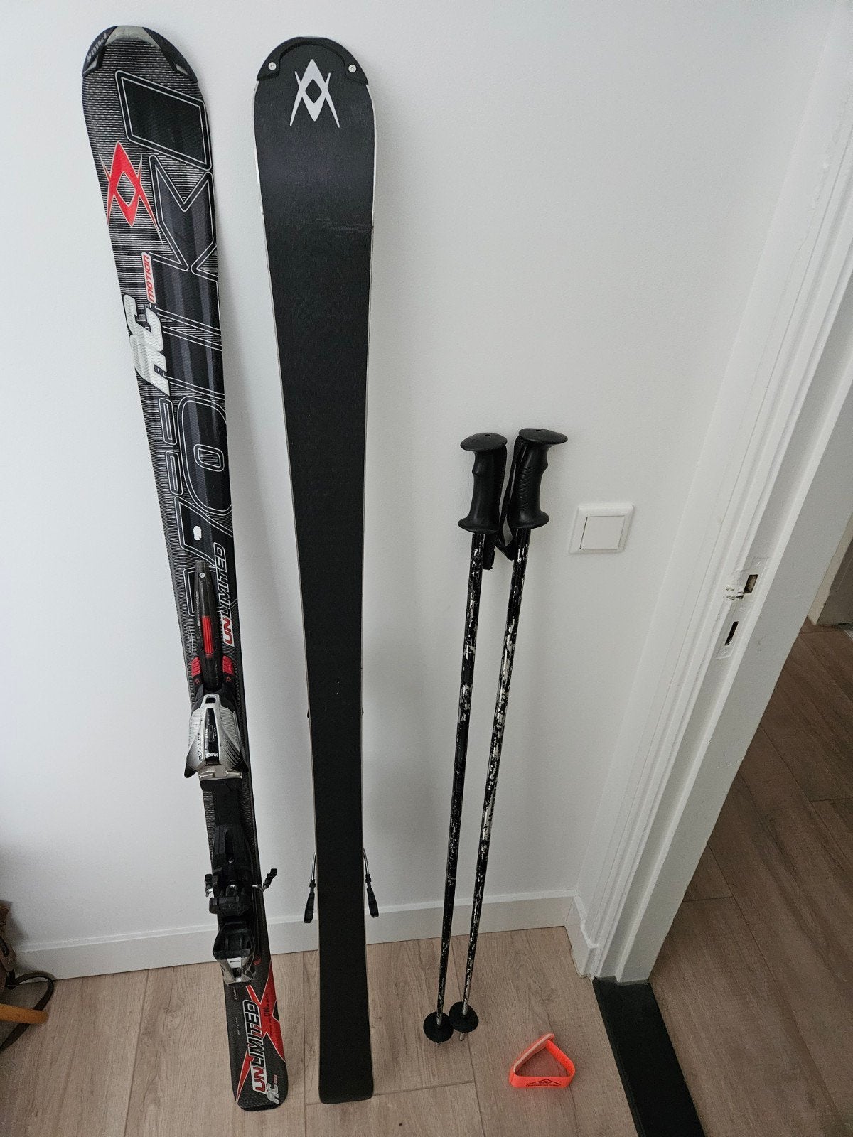 Völkl Unlimited AC ski's met Marker Motion bindingen, 160 tot 180 cm, Gebruikt, Skiën, Ski's