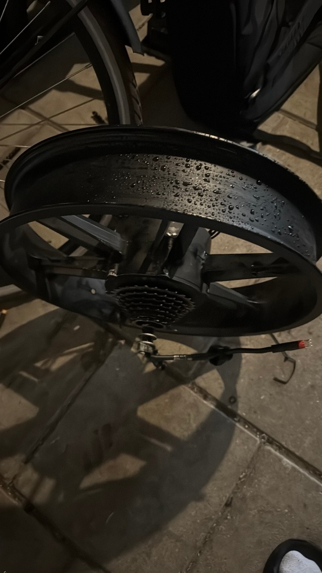 750 watt rode kabel fatbike motor, Fietsen en Brommers, Ophalen, Zo goed als nieuw, Overige modellen