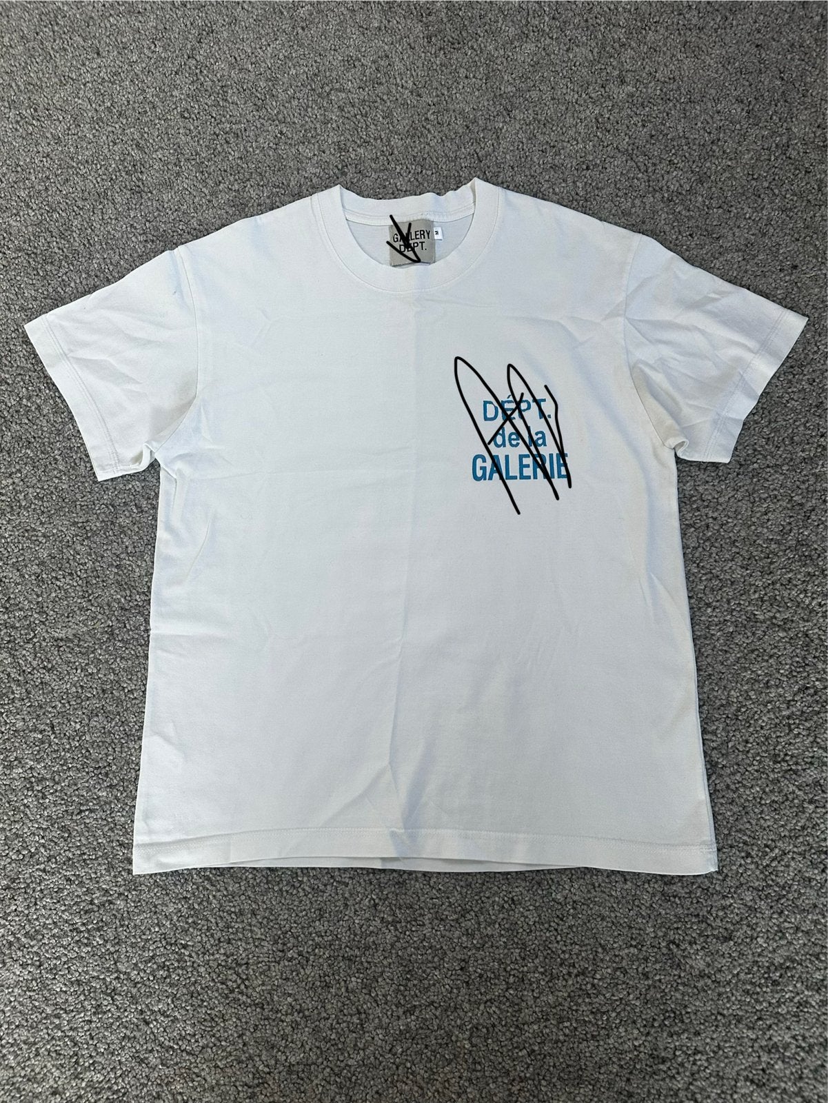 Gallery Dept. T-shirt - Maat M - Nieuw, Verzenden, Nieuw, Maat 48/50 (M), Wit