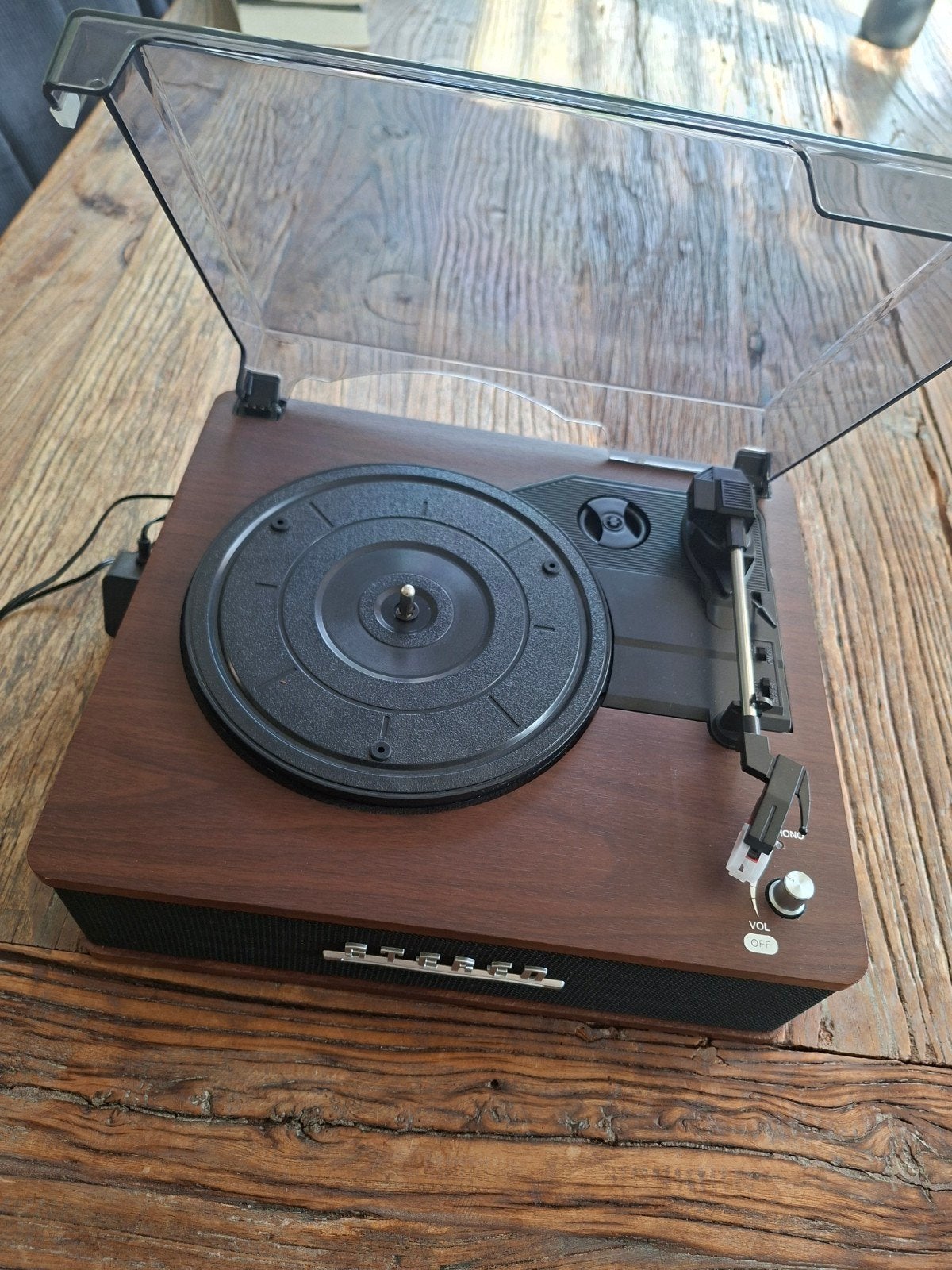 Denver VPL-210 Platenspeler met ingebouwde speakers, Ophalen, Zo goed als nieuw, Platenspeler, Overige merken