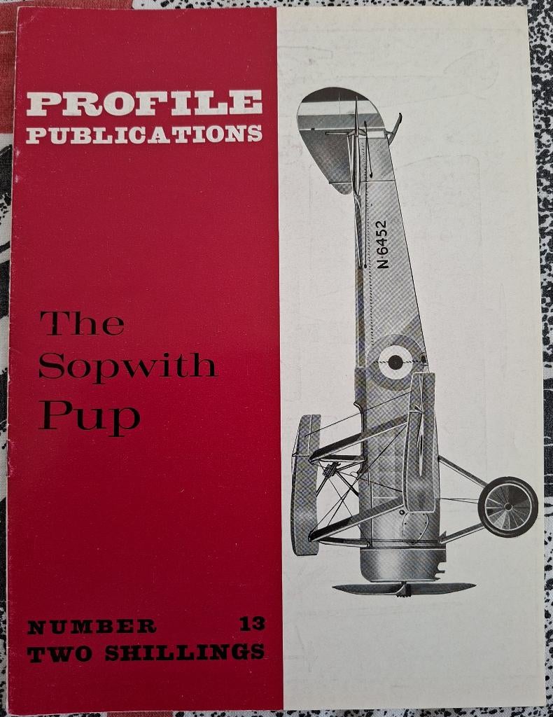 Profile boekje Sopwith Pup, Hobby en Vrije tijd, Modelbouw | Vliegtuigen en Helikopters, Overige merken, Verzenden, Zo goed als nieuw