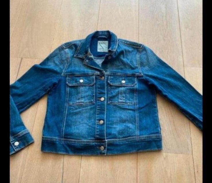 Esprit spijkerjas L nieuwstaat, Ophalen of Verzenden, Zo goed als nieuw, Maat 42/44 (L), Blauw