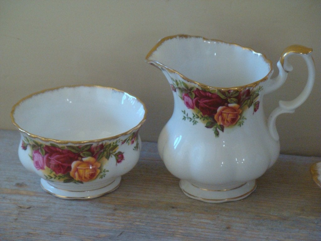 Servies, Engels, Royal Albert, OLD COUNTRY ROSES