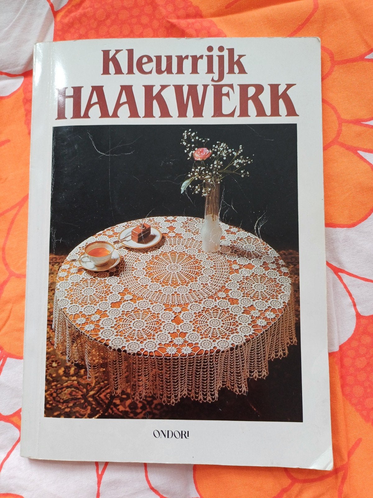 kleurrijk haakwerk Haken patronen, Ophalen of Verzenden, Gebruikt, Haken, Patroon of Boek