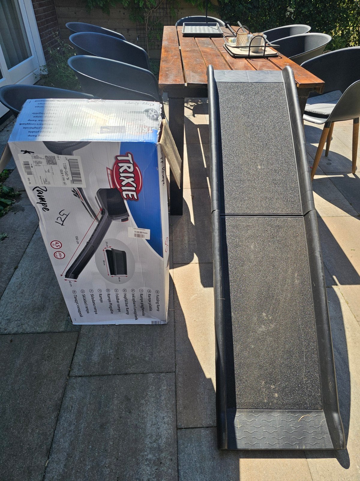 hondenloopplank antislip zwart, Dieren en Toebehoren, Ophalen of Verzenden