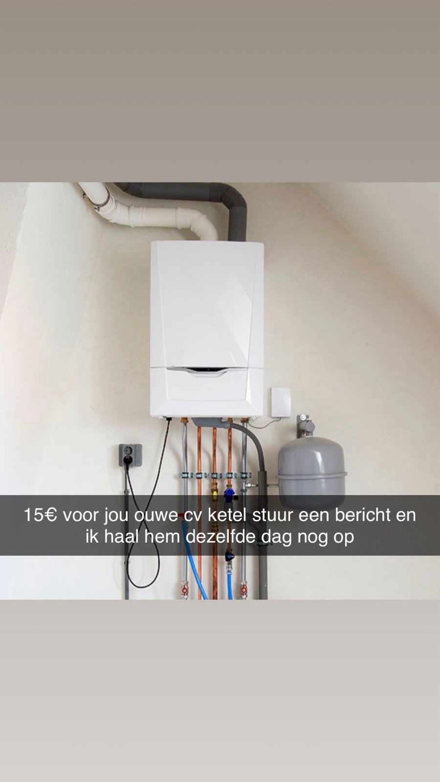 Ouwe cv ketels gezocht, Ophalen of Verzenden, Zo goed als nieuw, Overige typen