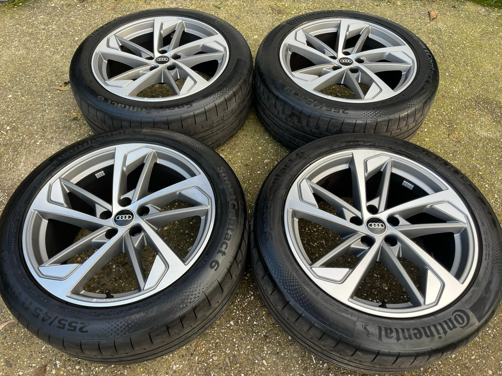 19” originele Audi Sport Q3 83A zomer velgen, Audi, Gebruikt, 255 mm, Banden en Velgen