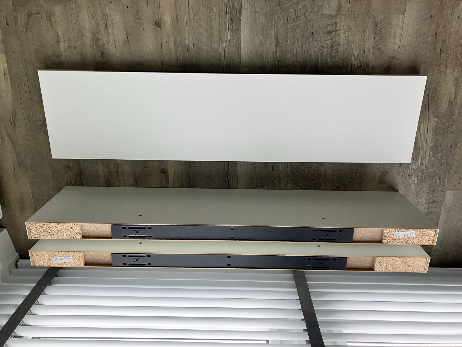 IKEA LACK wandplank wit 110x26 cm 3 stuks, Ophalen, Zo goed als nieuw