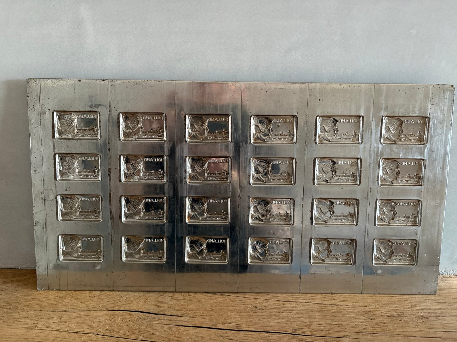 Vintage Chocoladevorm Hollandse Tafereel, Ophalen of Verzenden