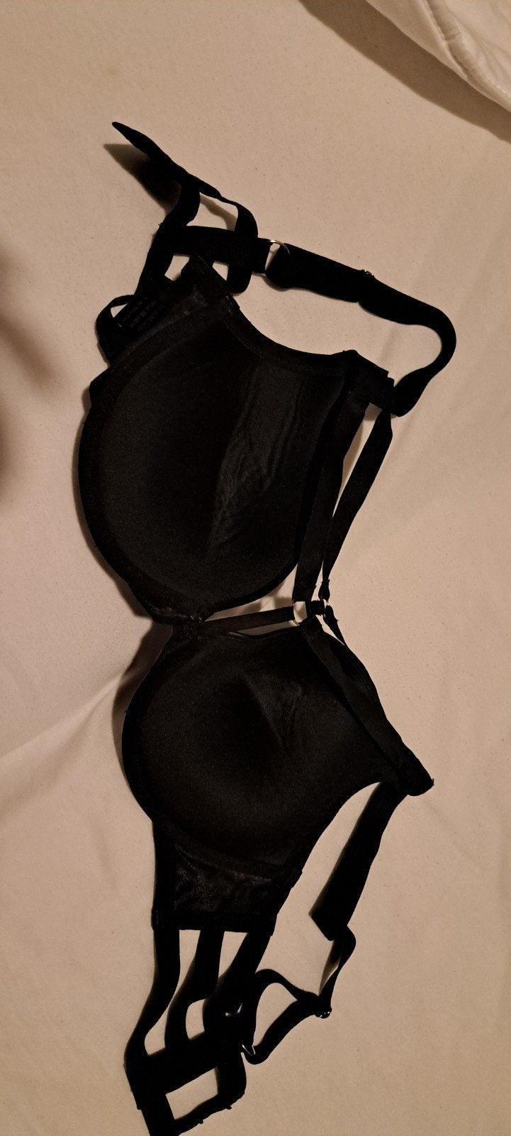 Nep leren bh van hunkemoller 85 c, Kleding | Dames, Ondergoed en Lingerie, Ophalen, Zwart, BH