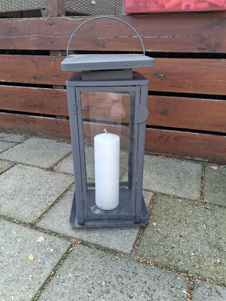 Buiten windlicht, Ophalen, Gebruikt