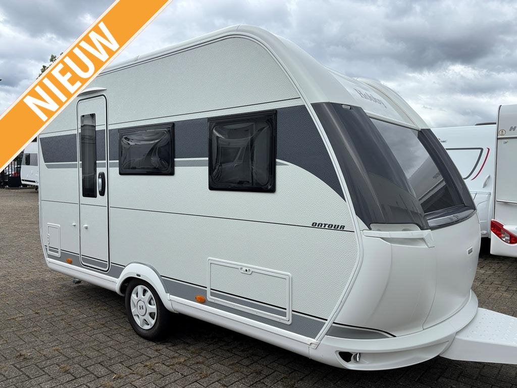Hobby On Tour 390 SF, Caravans en Kamperen, Schokbreker, Hobby, Treinzit, 750 - 1000 kg