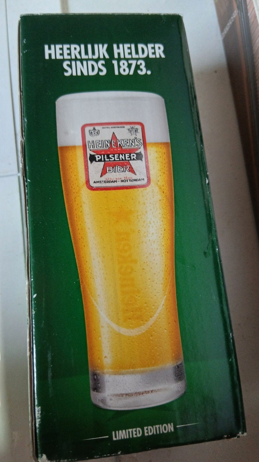 Heineken Pilsener Bier Limited Edition Verpakking, Ophalen, Nieuw