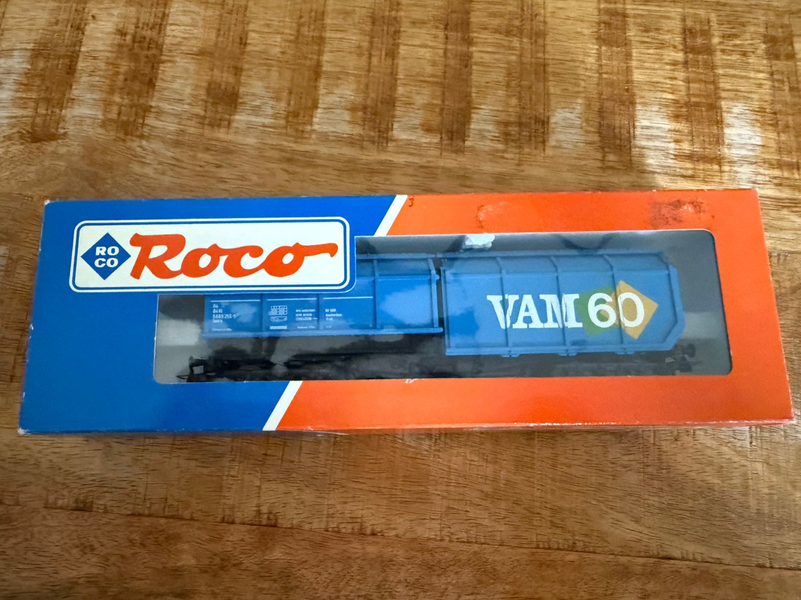 Roco 46225 VAM 60 Goederenwagon 60 jaar NS HO spoor, Gelijkstroom, Wagon, Ophalen of Verzenden, Roco