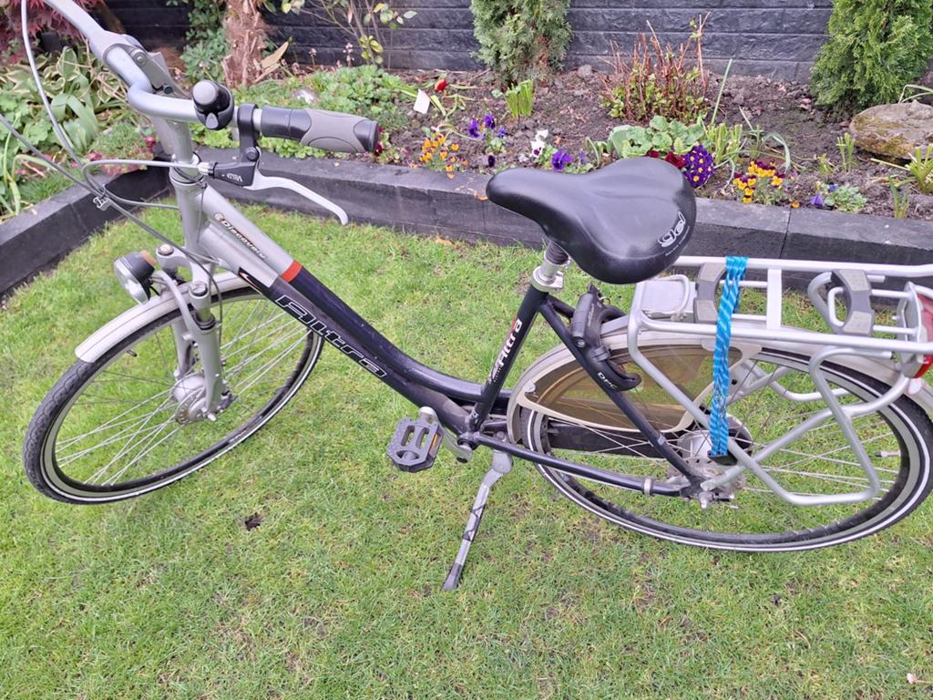 Damesfiets Altra - Nette en goed werkende fiets, Gebruikt, Velgrem, Versnellingen, 50 tot 53 cm