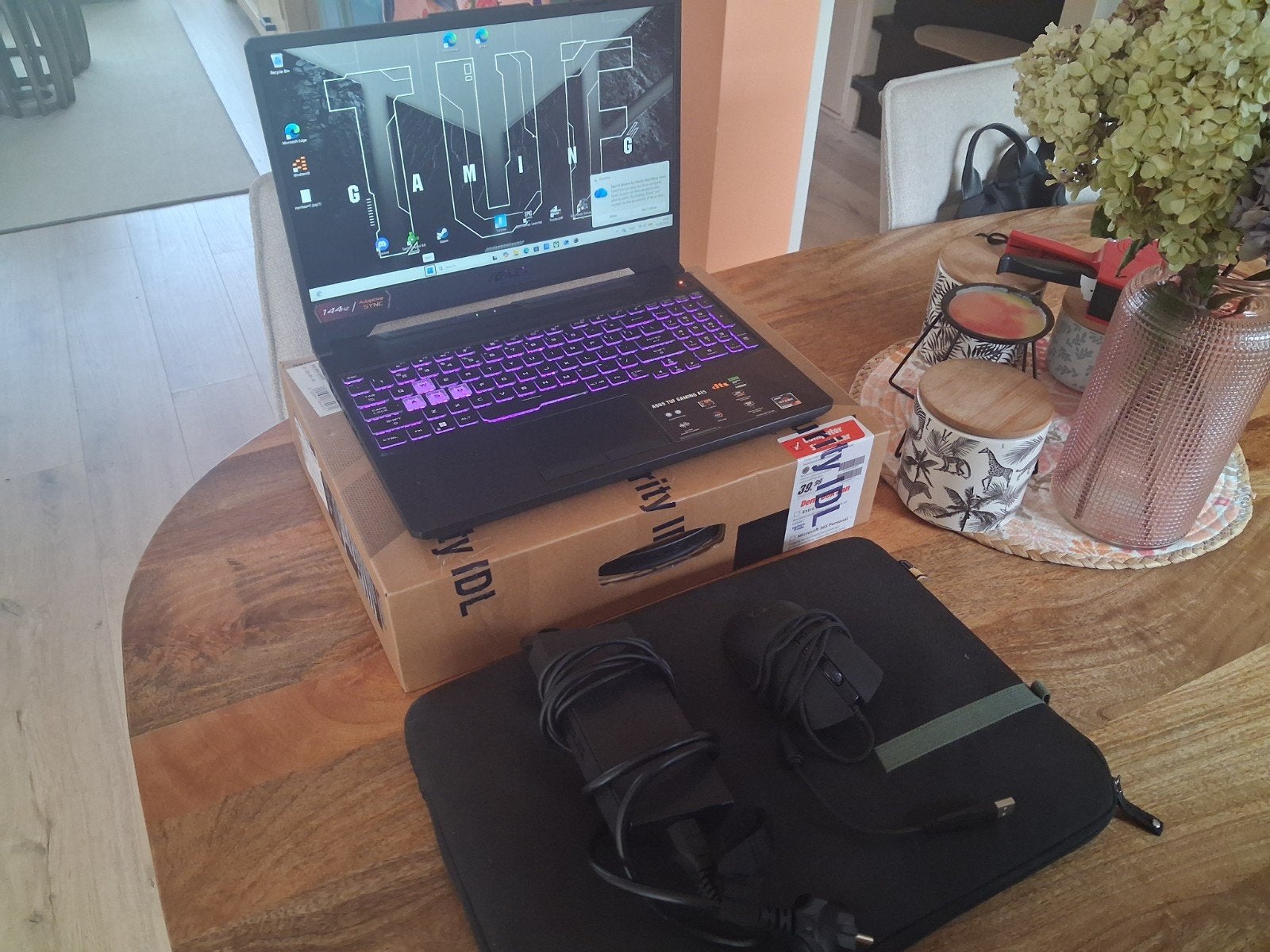 ASUS TUF Gaming A15 Gaming Laptop - Krachtig en Snel, Met videokaart, ASUS, AMD Ryzen, Ophalen of Verzenden