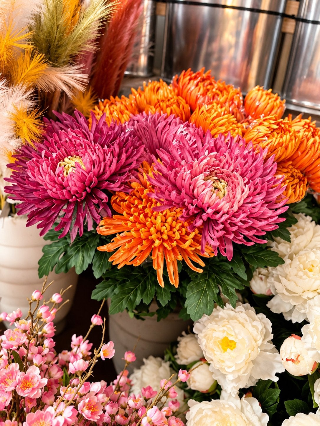 Kunstbloemen partij 1000 Stuks Intratuin twv €9000,-, Ophalen, Nieuw