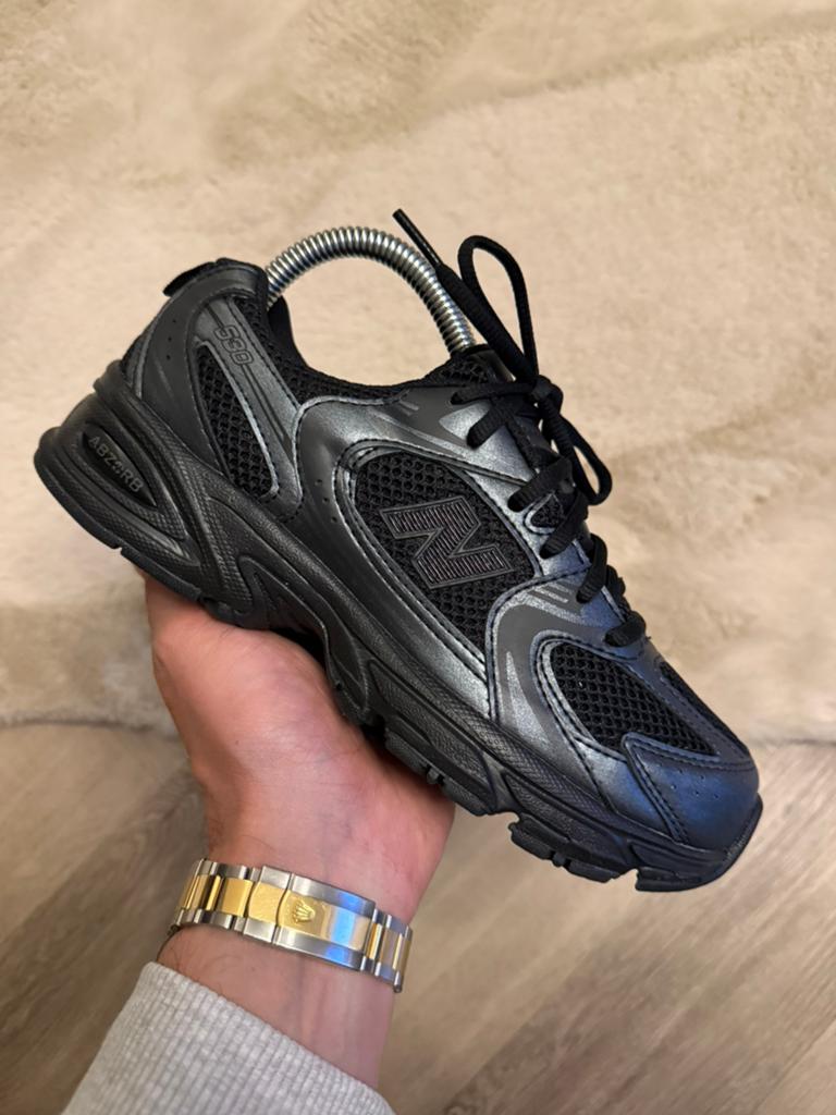 New balance 530 “black metallic” 38, Kleding | Dames, Schoenen, Ophalen of Verzenden, Zo goed als nieuw, Zwart, Sneakers of Gympen