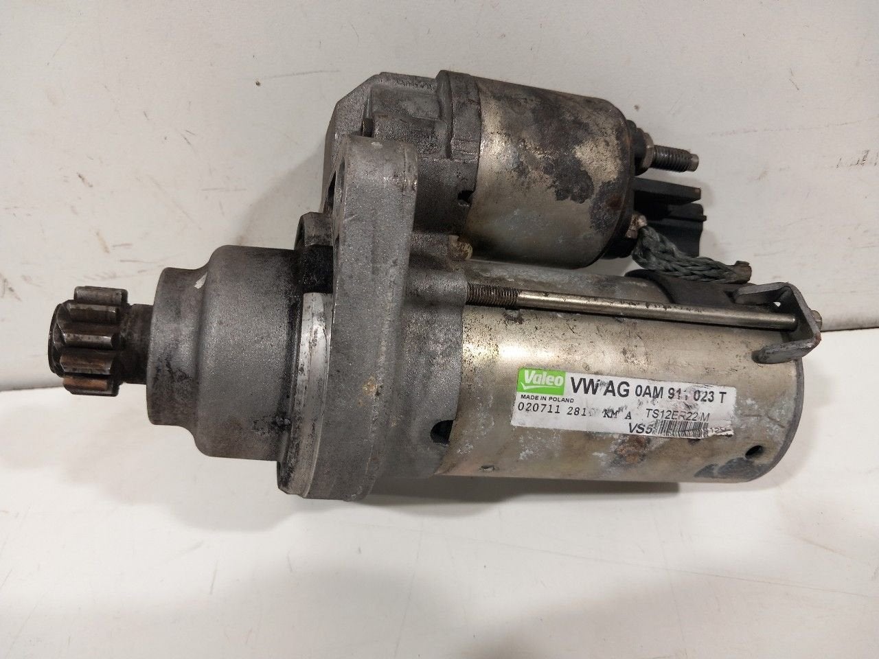 Startmotor Volkswagen Golf, Onderdelen@venauto.nl, Van der Ven Autorecycling B.V., Gebruikt, Seat