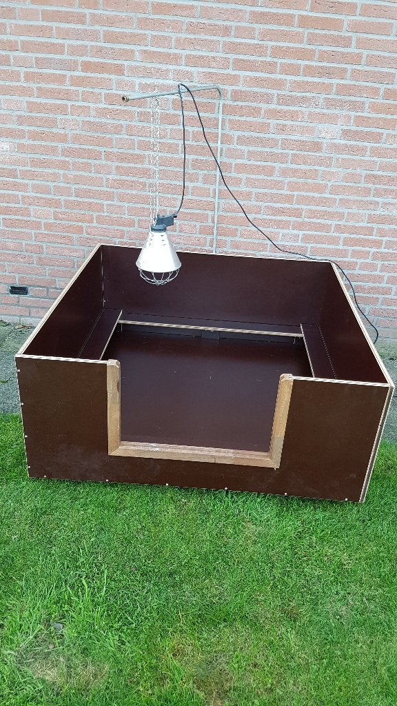 Werpkist te huur 127x127, Ophalen, Gebruikt, 110 cm of meer, Minder dan 65 cm