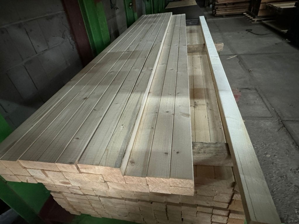 Vuren regels geschaafd 45x70mm, Ophalen, Nieuw, 250 cm of meer, Balken